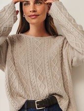 The White Company Cable Jumper