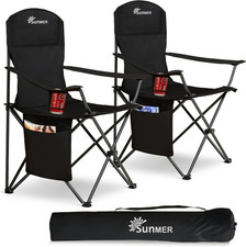 Folding Camping Chairs - Set