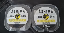 2 ASHIMA 8LB FLUOROCARBON LEADER 50M