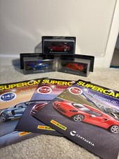Audi R8, Alfa Romeo 4C and Maserati gran Turismo MC Stradale. 1:43 Diecast cars.