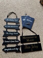 Harry Potter Bundle Passport Luna Necklace Location Signs