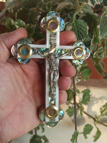 Cross crucifix wall olive - crucifix,
