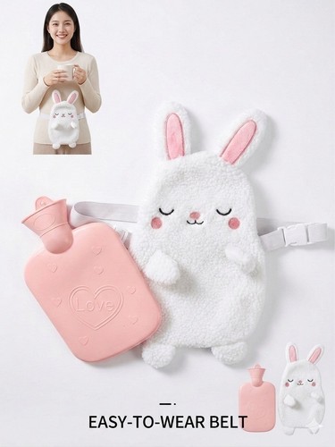 Hot water bottle cute bunny - water,