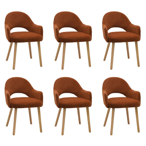 Set burnt orange - of,