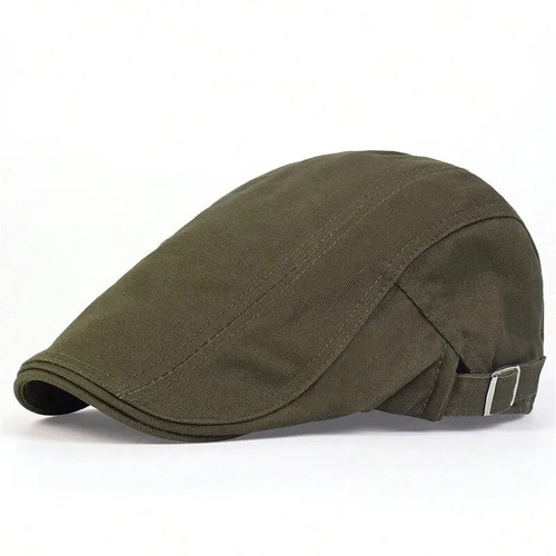Men flat cap washed - cap,