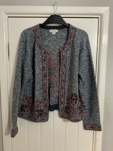 Monsoon ladies grey blue - uk, 12