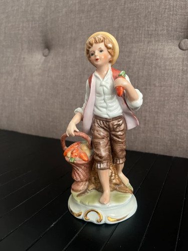 Vintage hand painted - vintage, bisque