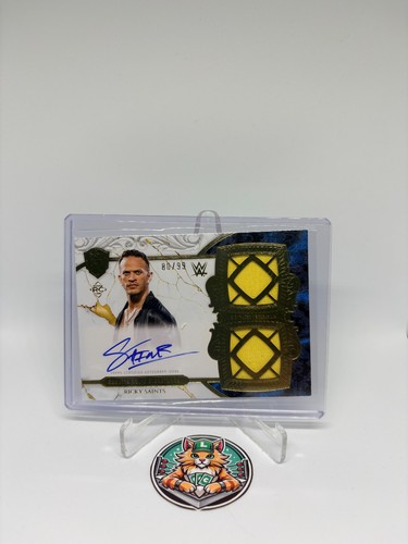 Wwe topps royalty ricky saints - wwe,