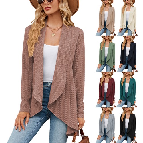 Womens waterfall cardigans - womens,