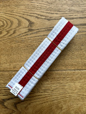 WHITE BELT WITH RED STRIPE KARATE TAEKWONDO JUDO KICKBOXING BELTS 150cm