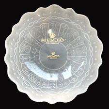 New MIKIMOTO ETCHED GLASS SET