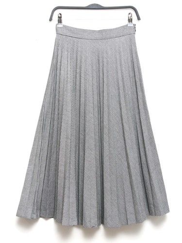 Zara houndstooth pleated - pleated, midi