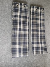 New Next Navy Blue Check Super