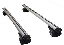 Lockable Car Roof Bars Rack 120cm Long for Nissan Navara (2016-Present)