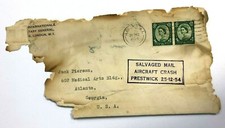 Aircraft Crash Salvaged Mail