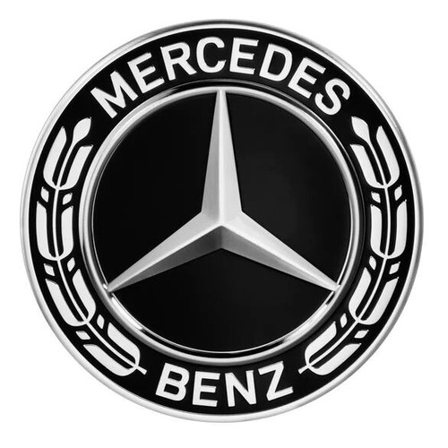 Black mercedes benz alloy - black,