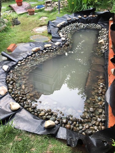 33ft fish pond liner - fish, garden