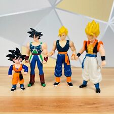 Dragon Ball Z DBZ 4x Action Figures Gogeta Gohan Bardock Goten Vtg 1989 BS STA