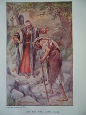 2 Antique Colour Prints The