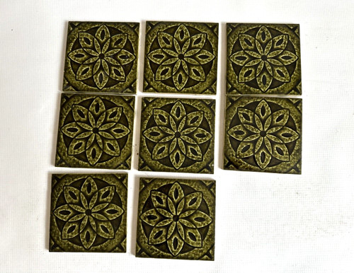 Vintage malkin johnson tile - johnson, 4"