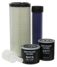 500 Hour Filter Service Kit for Hitachi ZX 40 U-2 ZAXIS Mini Excavator 