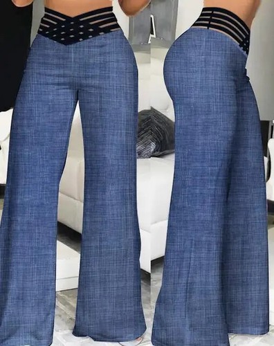 Women palazzo trousers ladies - trousers,