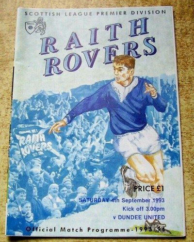 Raith rovers programmes - raith,