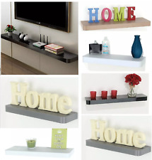 Floating Wooden Wall Shelves