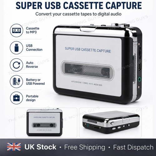 Portable cassette player - portable, tape