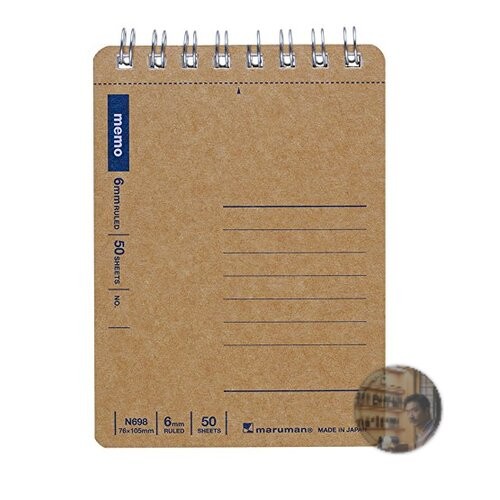 Maruman spiral notebook 6mm - spiral,
