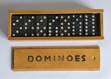 Vintage Dominoes Set 28 Pieces