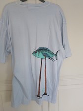 Weird Fish XL "ONE FOR THE COLLECTOR" vintage, fish on stilts stilts