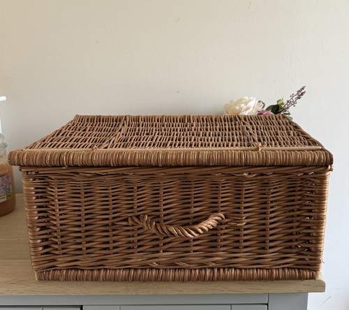 John lewis large wicker basket - large,