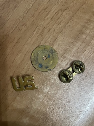 Ww2 collar badge brass - collar, &