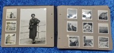 Large Vintage Family Photo Album 1950s One of a kind Prints Postcards Art 50s UK