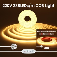 220V COB Neon LED Strip Lights