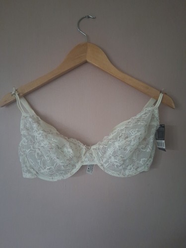 Vintage lacey cream bra - bra, bhs