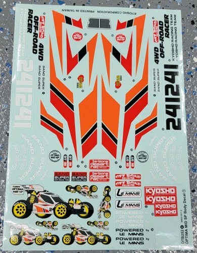 New kyosho optima - new,