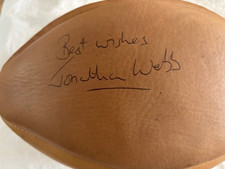 Jonathan Webb signed rugby