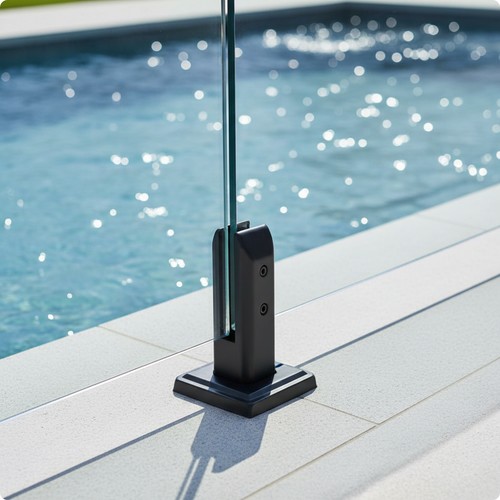 Glass railing spigot with - spigot,