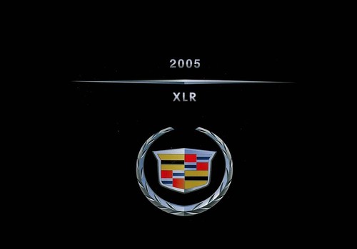 2005 cadillac xlr - xlr, owner's
