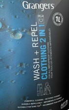 Grangers Wash and Repel 2in1 Clothing Cleaner Water Proofer GoreTex 300-5L Litre