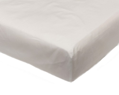 Percale deep fitted sheet - 10",