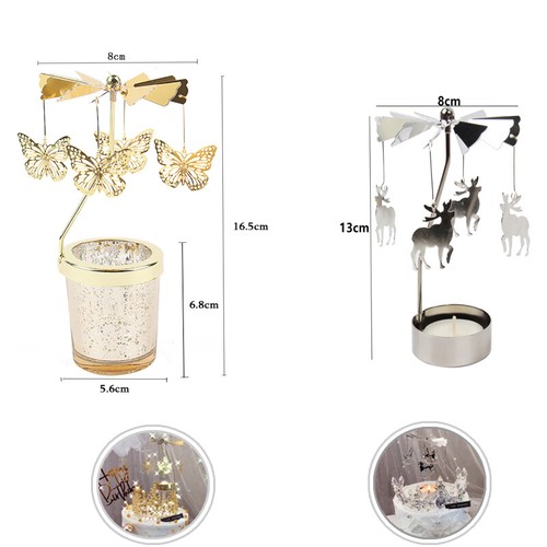 Silver golds candlesticks - golds,