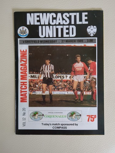 Football match programme - match, &