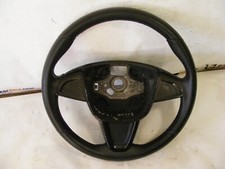 2010 SEAT IBIZA STEERING WHEEL WITH CARBON FIBRE EFFECT TRIM