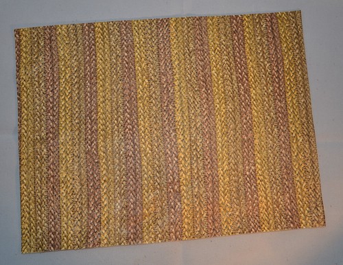 Leather piece earth tone - leather,