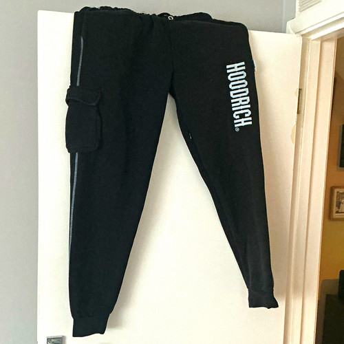 Hoodrich men black jogger - black,