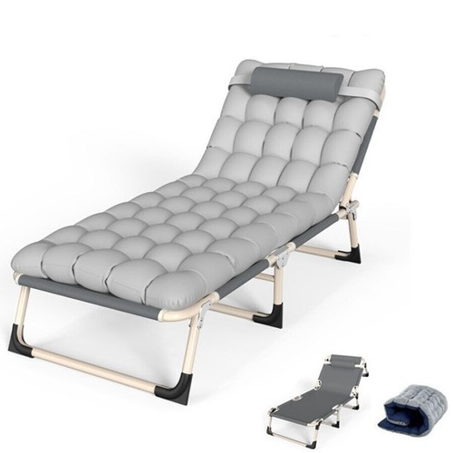 Folding camping bed heavy - camping,