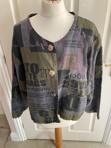 Sarah santos jacket linen - sarah, size